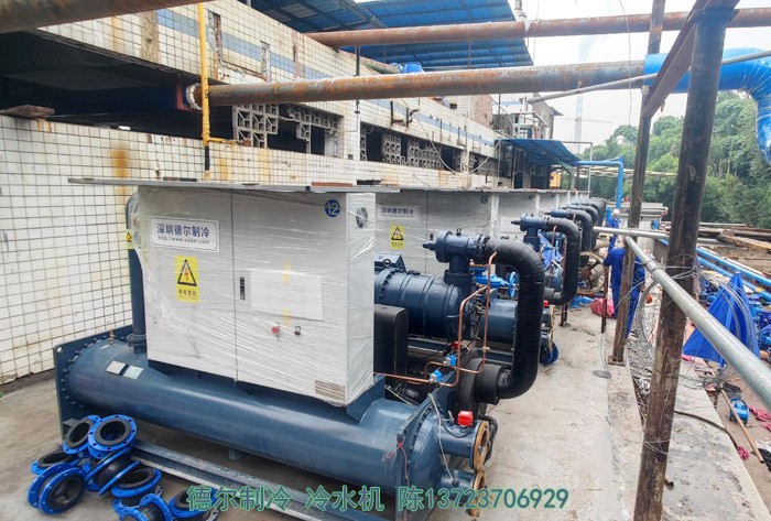 德爾製冷冷水機用於製藥廠(chǎng)