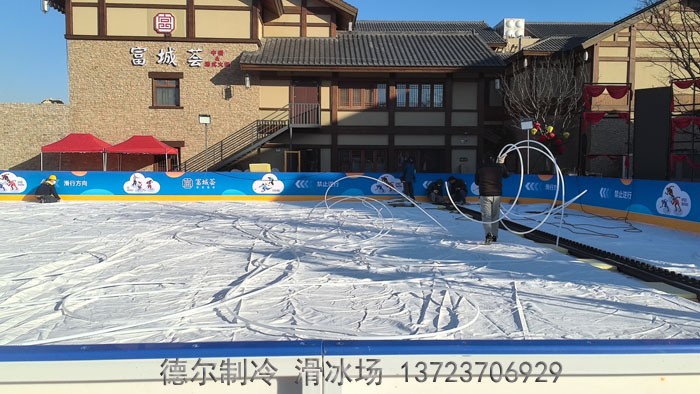 德爾(ěr)製冷南(nán)京溧水(shuǐ)富城薈冰場